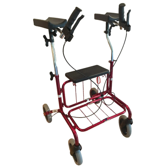 Human Care Rebel RA Foldable Rollator – Easy to Maneuver for Indoor & Outdoor Use