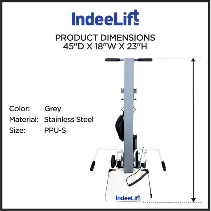 IndeeLift PPU-S Floor To Seat Height 400 lbs. Capacity