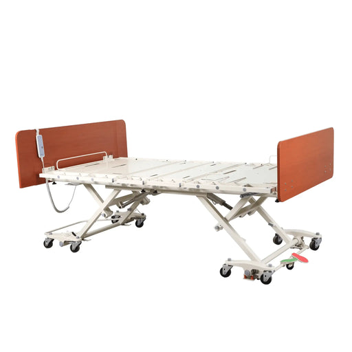needs of residents, offering exceptional comfort and functionality.This fully electric bariatric bed boasts integrated width 