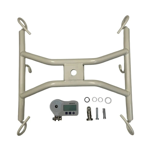 Joerns Beige aluminum patient lift cradle with scale kit, including mounting hardware and no smart monitor for HPL700 Lift