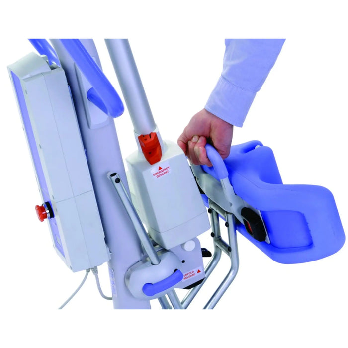 Joerns Hoyer Journey Sit to Stand Portable Lift Handle View