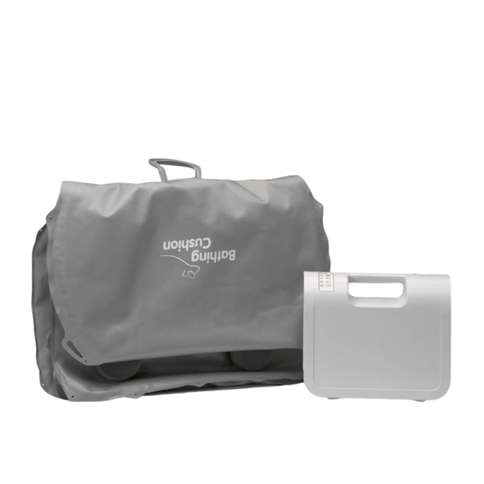 Joerns Mangar Inflatable Bathing Cushion with Airflo 12 – Portable Bath Lift