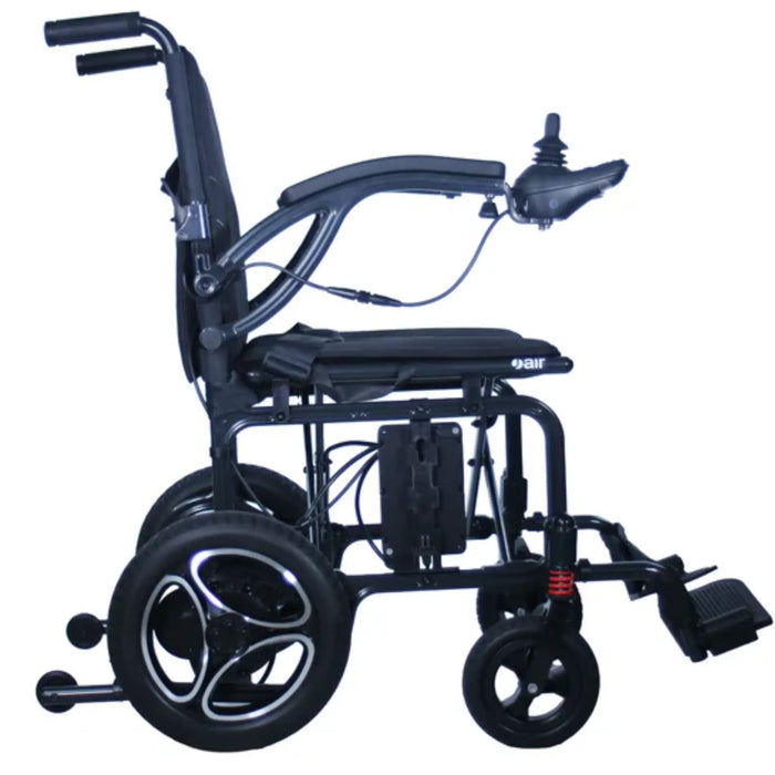 Journey Air Lightweight Folding Power Chair (2026 Model) Side View