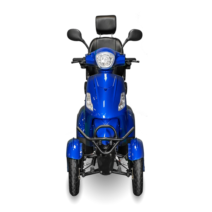 Journey Luxe Elite Electric Recreational Mobility Scooter - Blue Front