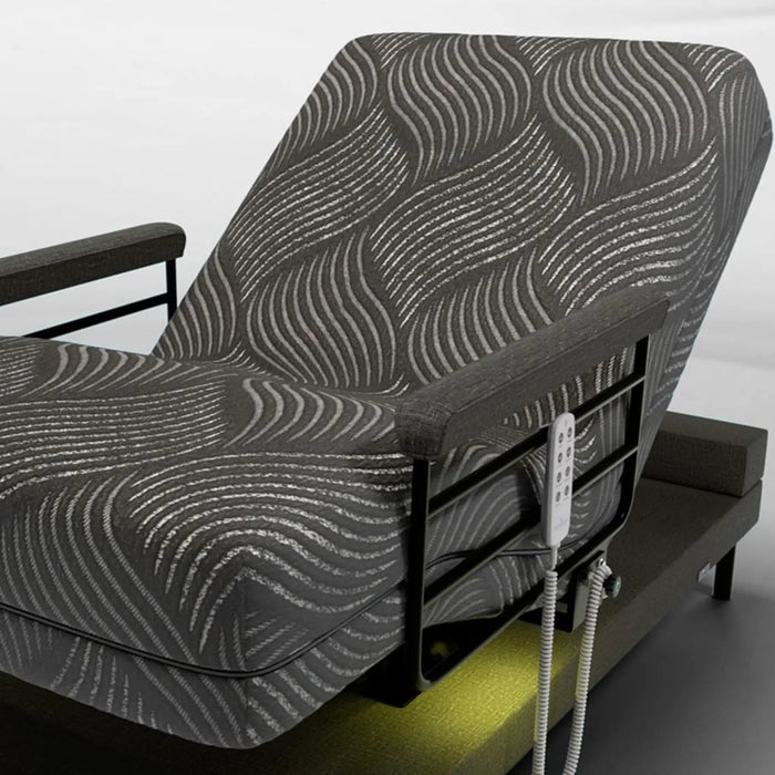 Journey UPbed Independence Rotating Lift Bed for Elderly – Adjustable Sit-to-Stand Bed - Comfortable Foam