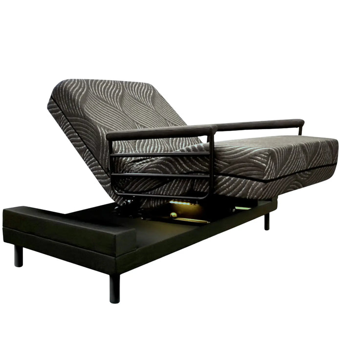 Journey UPbed Independence Rotating Lift Bed for Elderly – Adjustable Sit-to-Stand Bed - 90 Degree Rotation
