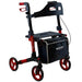Journey Upwalker Breeze Rollator Walker - Red