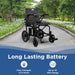 Journey Air Lightweight Folding Power Chair (2026 Model) - Long Range Wheelchair