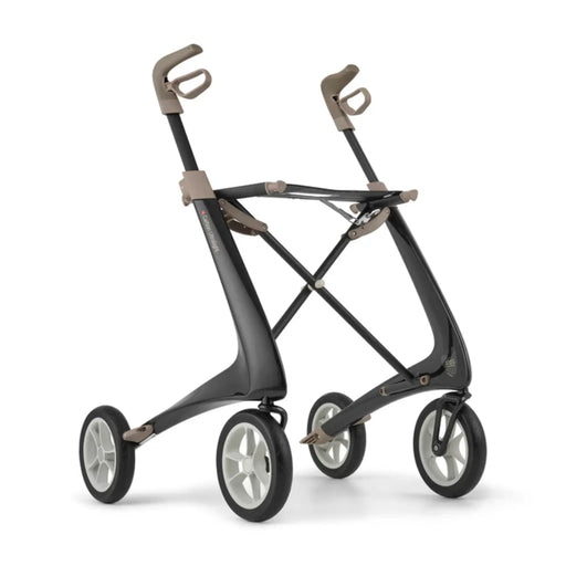 Journey byACRE Carbon Ultralight Rollator - Black Frame