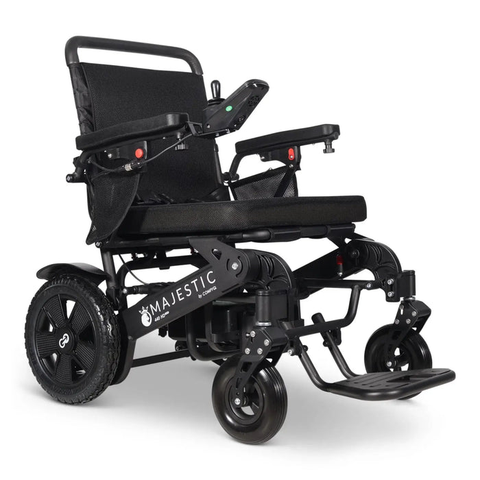 MAJESTIC 440 HD  Side ways on white backround Comfy Go MAjestic Wheelchair 440lbs