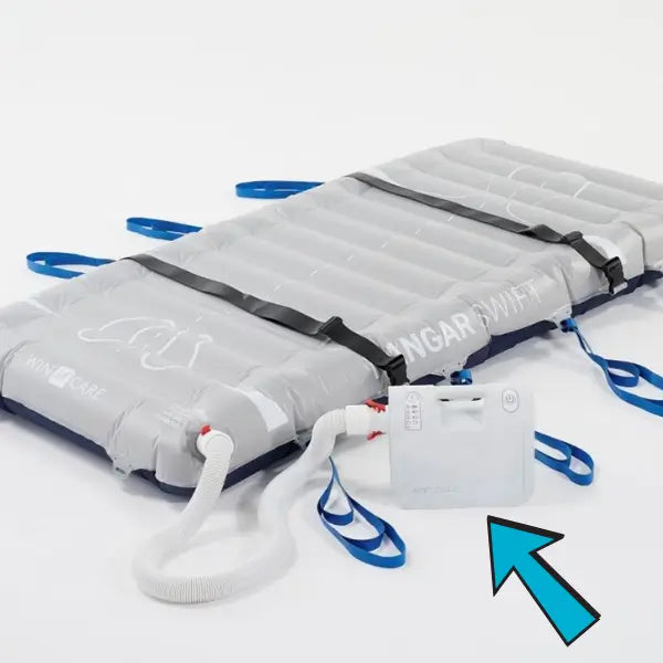 Mangar Rhino Lifting Cushion with Airflo Duo Compressor and Carry Bag