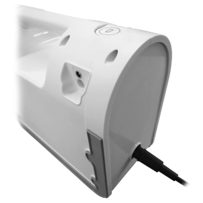 Mangar Airflo 12 Mains Power Adaptor where the port is located