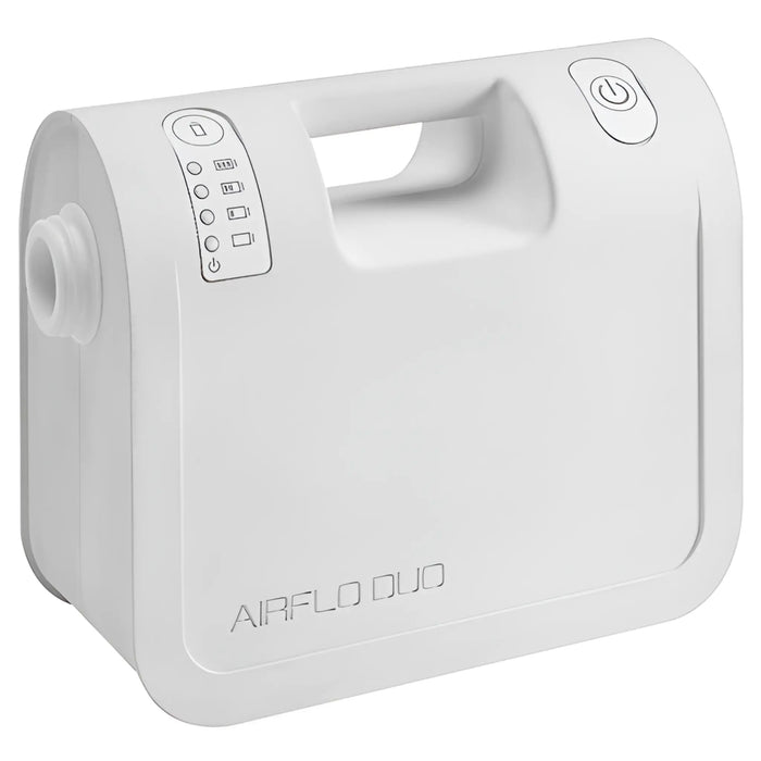 Mangar Airflo Duo Compressor angled view