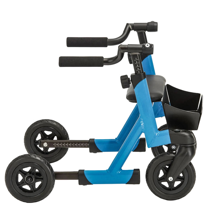 Marcy Pediatric Rollator – Lightweight Adjustable Gait Trainer for Kids - Long Wheel base