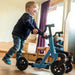 Marcy Pediatric Rollator – Lightweight Adjustable Gait Trainer for Kids - Side View
