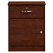 Medacure Contemporary Collection 1 drawer Nightstand with Lock in cherry finish