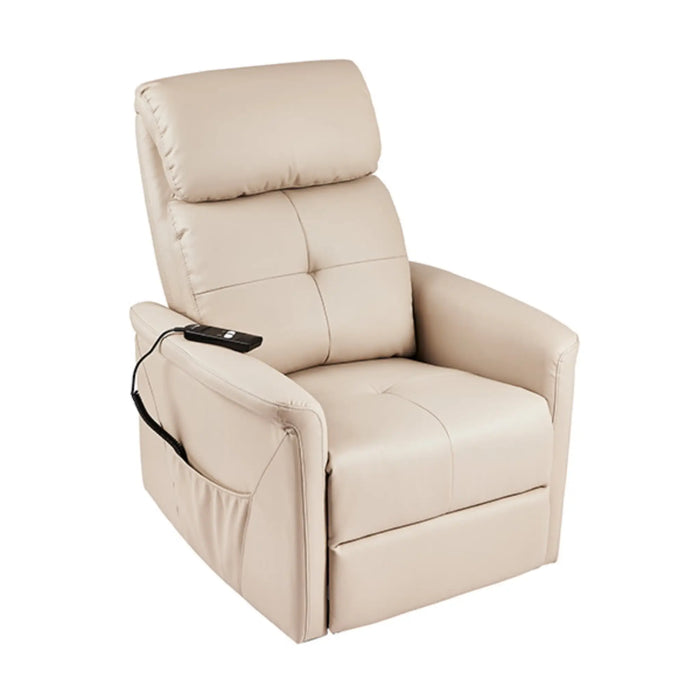 Medacure 3 Position Power Lift Recliner for Senior Care Beige
