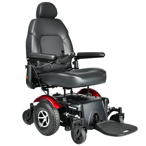 Merits P327 Vision Super Heavy Duty Powerchair - Side