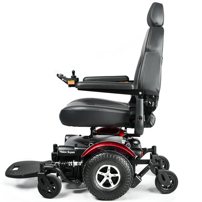 Merits P327 Vision Super Heavy Duty Powerchair - Left Side View