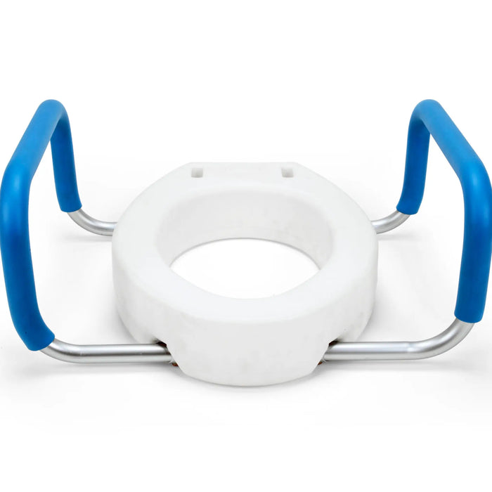 Mobo Medical Elongated Toilet Seat Riser - Front View