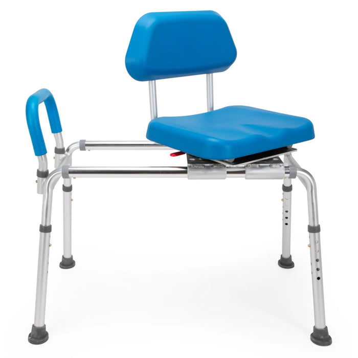 Sliding Shower Chair V2 by Mobo Medical Rotate
