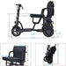 MotoTec Folding Mobility Electric Trike 48v 700w Dual Motor - 20 Miles Range