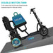 MotoTec Folding Mobility Electric Trike 48v 700w Dual Motor - 20 Miles Range