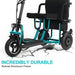 MotoTec USA Folding Mobility Electric Trike 48v 700w Dual Motor - 20 Miles Range