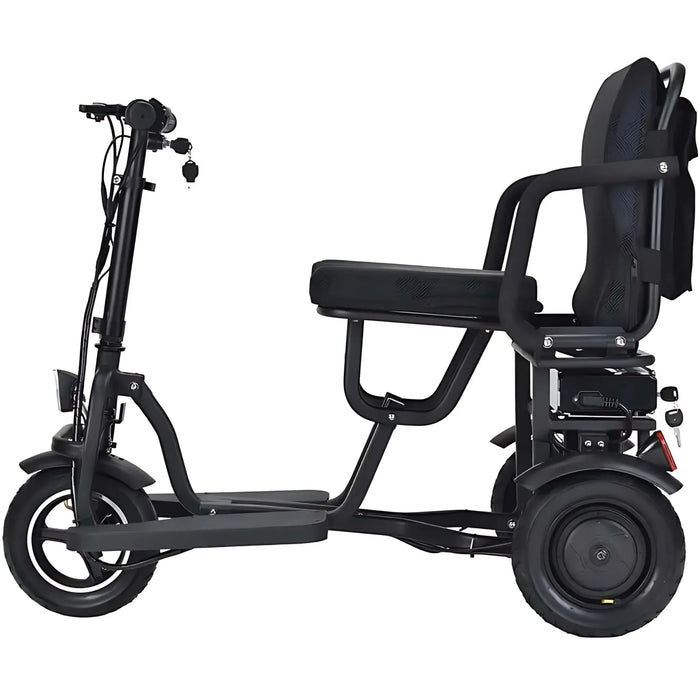 MotoTec Folding Mobility Electric Trike 48v 700w Dual Motor - 20 Miles Range