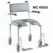 NuProdx MC4000 Rolling Commode and Shower Chair