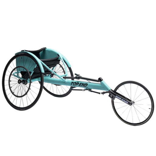 Top End Eliminator OSR Racing Wheelchairs- Open V Cage - Light Blue Side View