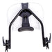 Black bike stand with transparent shield on a white background EasyStand PA5602 Clear Swing-Away Tray is designed for Easystand Standers