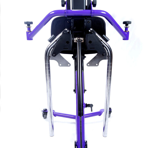 Mast is the base for positioning options including foot plates, knee supports, pelvic supports, upper body supports and head supports.