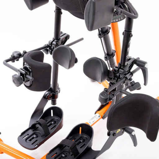 PB5738	Multi-Adjustable Swing-Away Knee Pads-Asymmetric 4.25" 