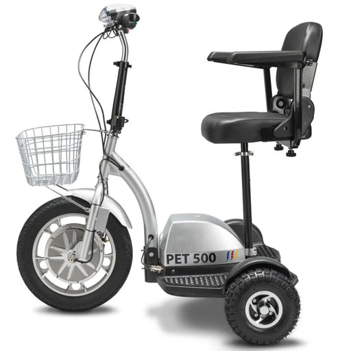 Pro Flex 500 3 Wheel Mobility Scooter by Petscooters - Deluxe Seat