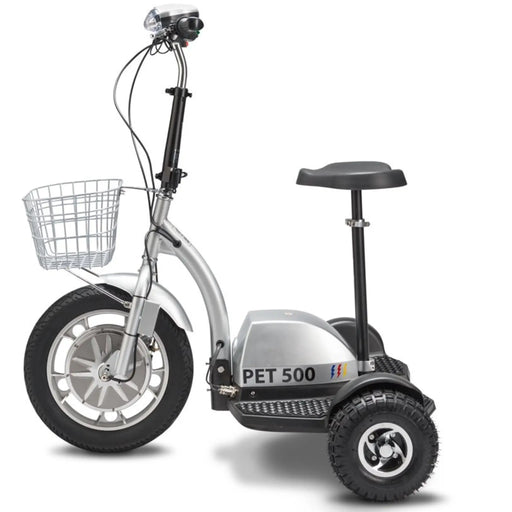 Pro Flex 500 3 Wheel Mobility Scooter by Petscooters - Standard Seat