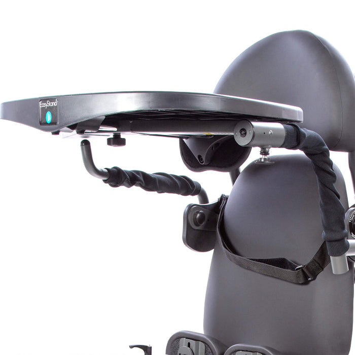 Black Molded Adjustable Shadow Tray-Left (7″-12″H from seat, 4″-20″D from back)