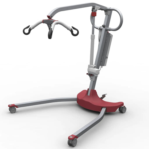 POWEO Urban Low Base Lightweight Foldable Electric Patient Lift - Side View