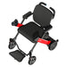 Paiseec W3 3-in-1 Electric Wheelchair - Front View Red