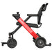 Paiseec W3 3-in-1 Electric Wheelchair - Red Side View