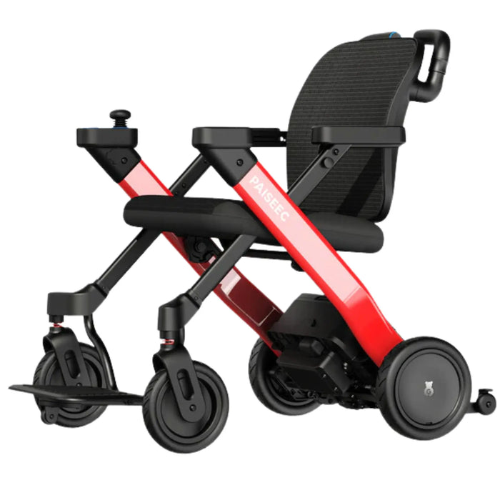 Paiseec W3 3-in-1 Electric Wheelchair - Red