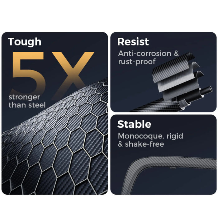 Paiseec Q5 Carbon Fiber Electric Wheelchair Features of the Carbon Fiber Frame