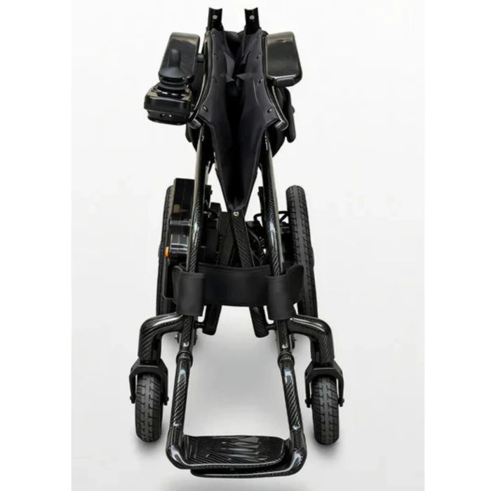 Paiseec Q5 Carbon Fiber Electric Wheelchair Front Folded View