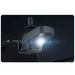 Paiseec Q5 Carbon Fiber Electric Wheelchair Light from underneath the joystick