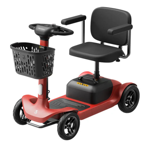 Paiseec S1 Foldable Mobility Scooter - red