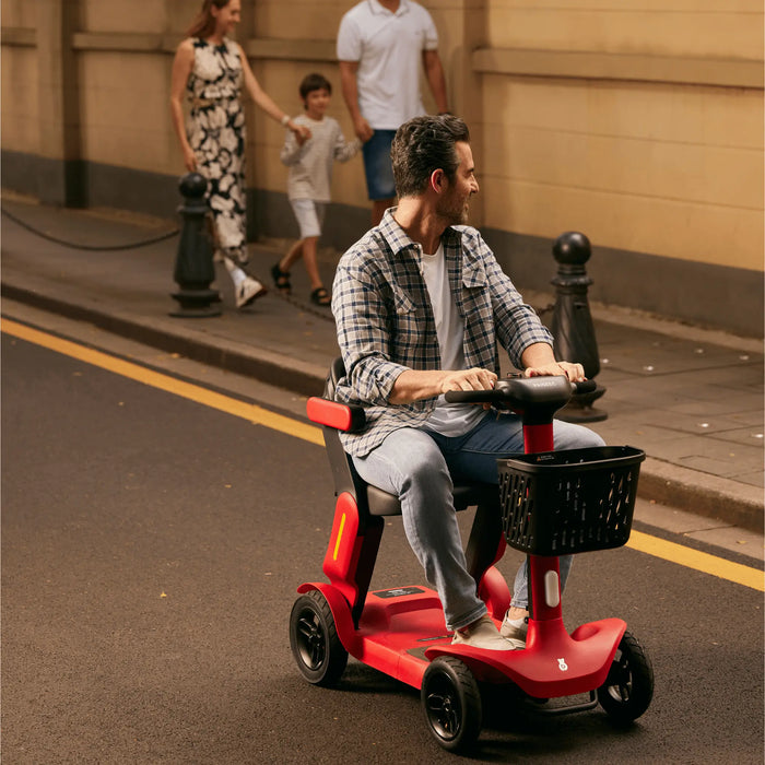 Paiseec S1 Foldable Mobility Scooter - Scooter on The Road