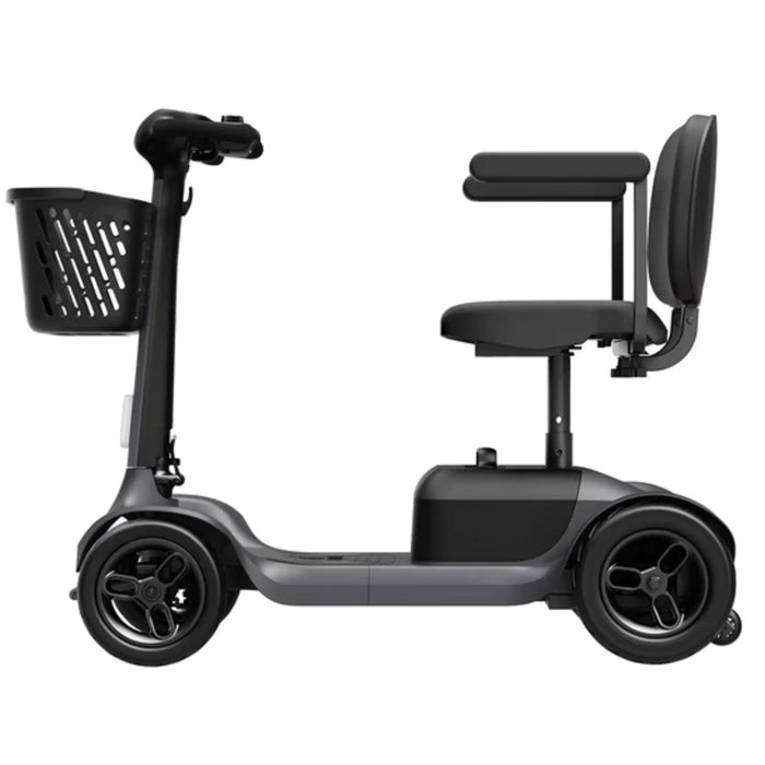 Paiseec S1 Foldable Mobility Scooter - Black Side View