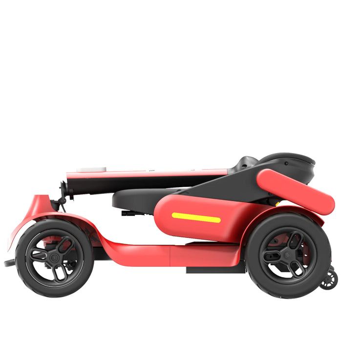 Paiseec S3 Foldable Mobility Scooter - Red Foldable