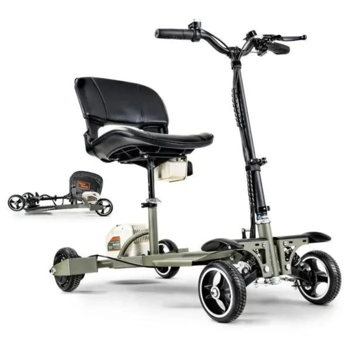 SuperHandy The Passport Pro 4-Wheel Mobility Scooter - Grey
