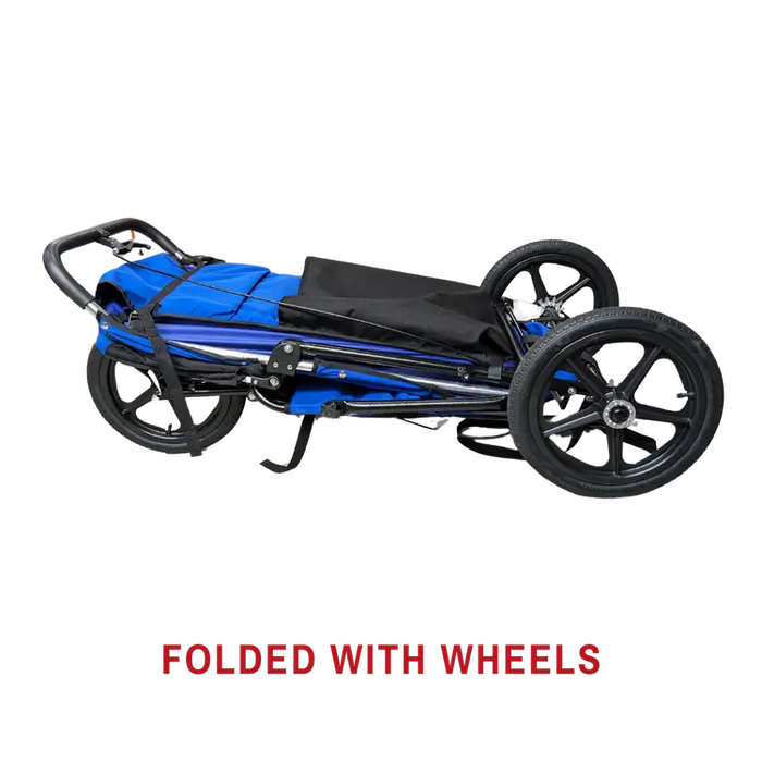 jogging stroller special needs Adaptive Star Phoenix Axiom Push Chair, Royal Blue